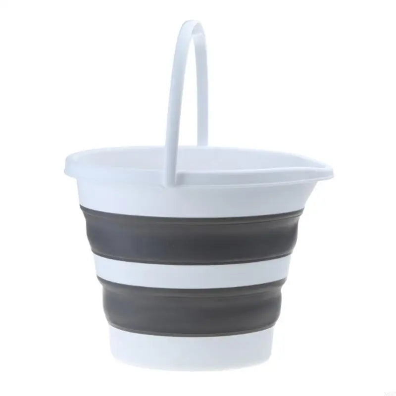 N84C Collapsible Water Bucket Foldable Round Tub for House Cleaning Space Saving Outdoor Waterpot for Garden Portable Fishing