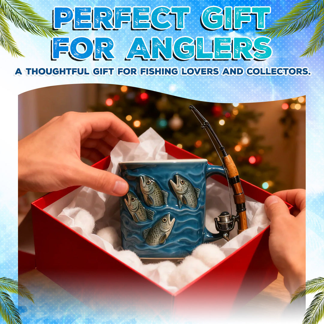 Handcrafted Fishing Mug π£ β The Perfect Gift for Anglers & Nature Lovers