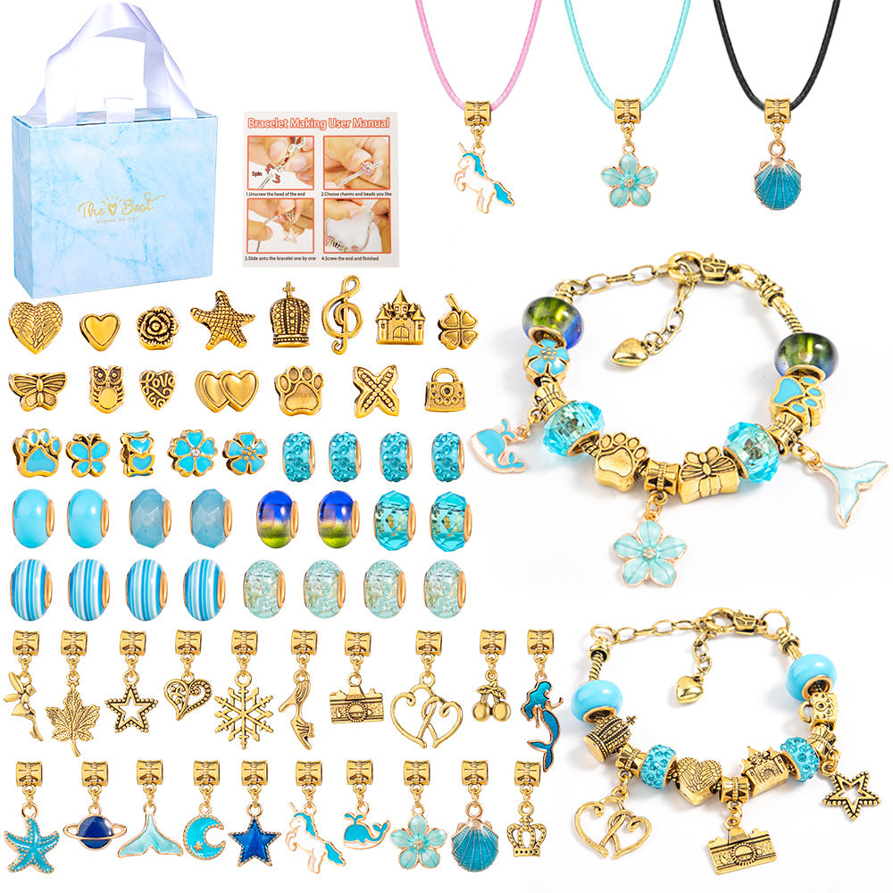 The Ultimate DIY Charm Bracelet Making Kit with Gift Bag