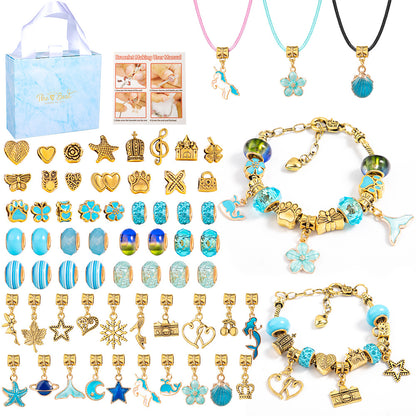 The Ultimate DIY Charm Bracelet Making Kit with Gift Bag