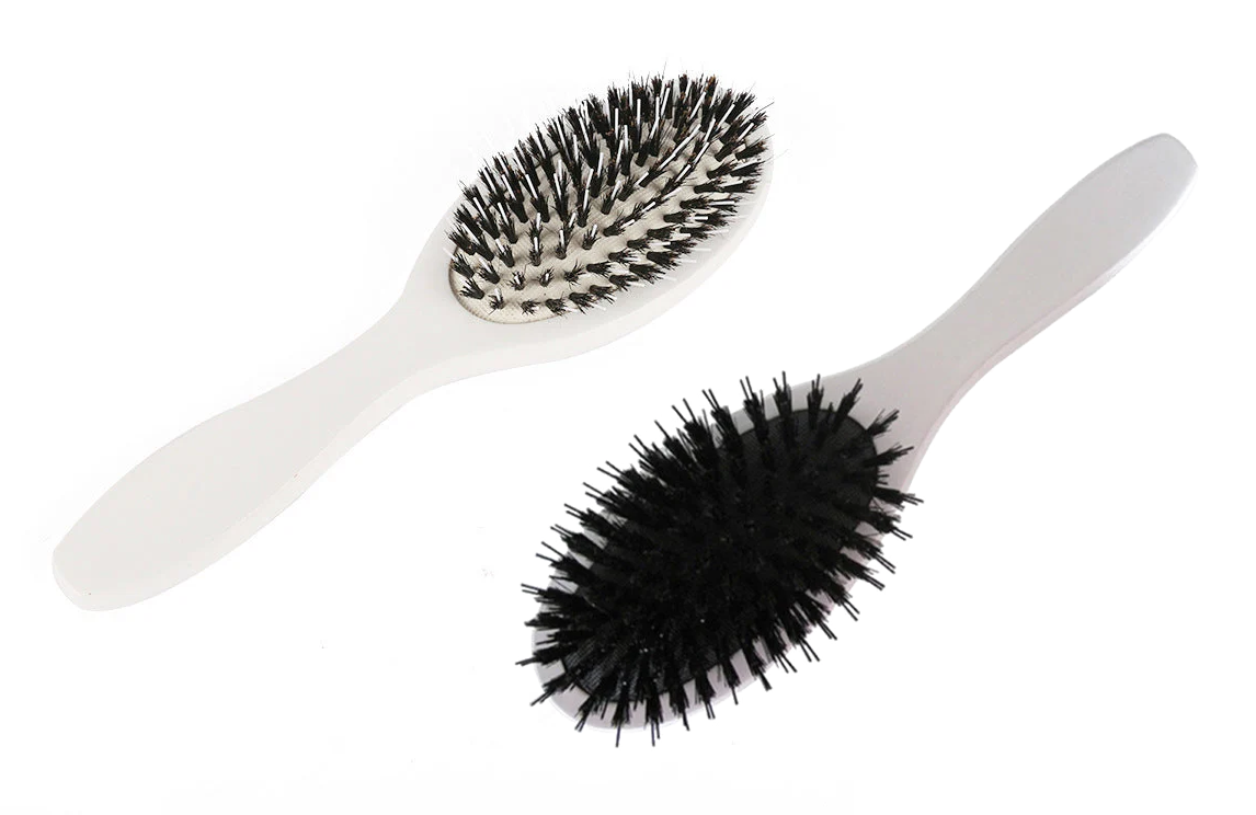 🎅🎅Sweeping the world-Famous 5x Sold Out Paddle Brush - Smoother, Stronger, Shinier Hair - Boar Bristle Brush with Nylon Bristles and Microsphere Massaging Tips