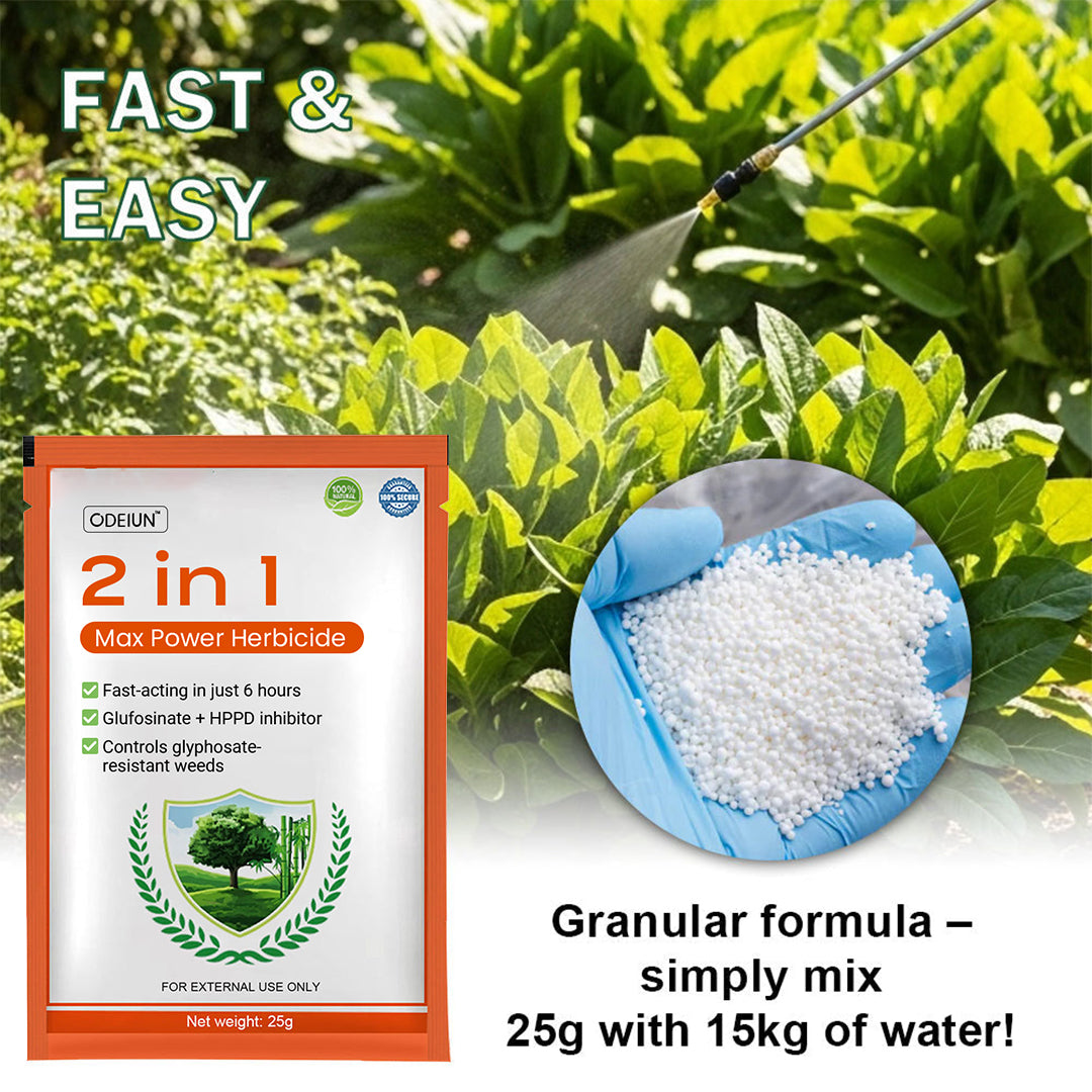 🌿 EPA APPROVED & AUTHORIZED STORE | 🔥 Hot Sale – 50% OFF 🌿 | ODEIUN™ 2 in 1 Max Power Herbicide