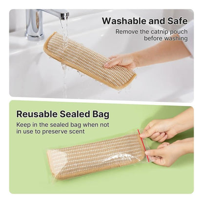 🐱 Interactive Catnip Chew Toy for Active Indoor Cats