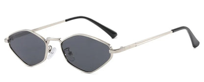Trendy Polygonal Small Sunglasses