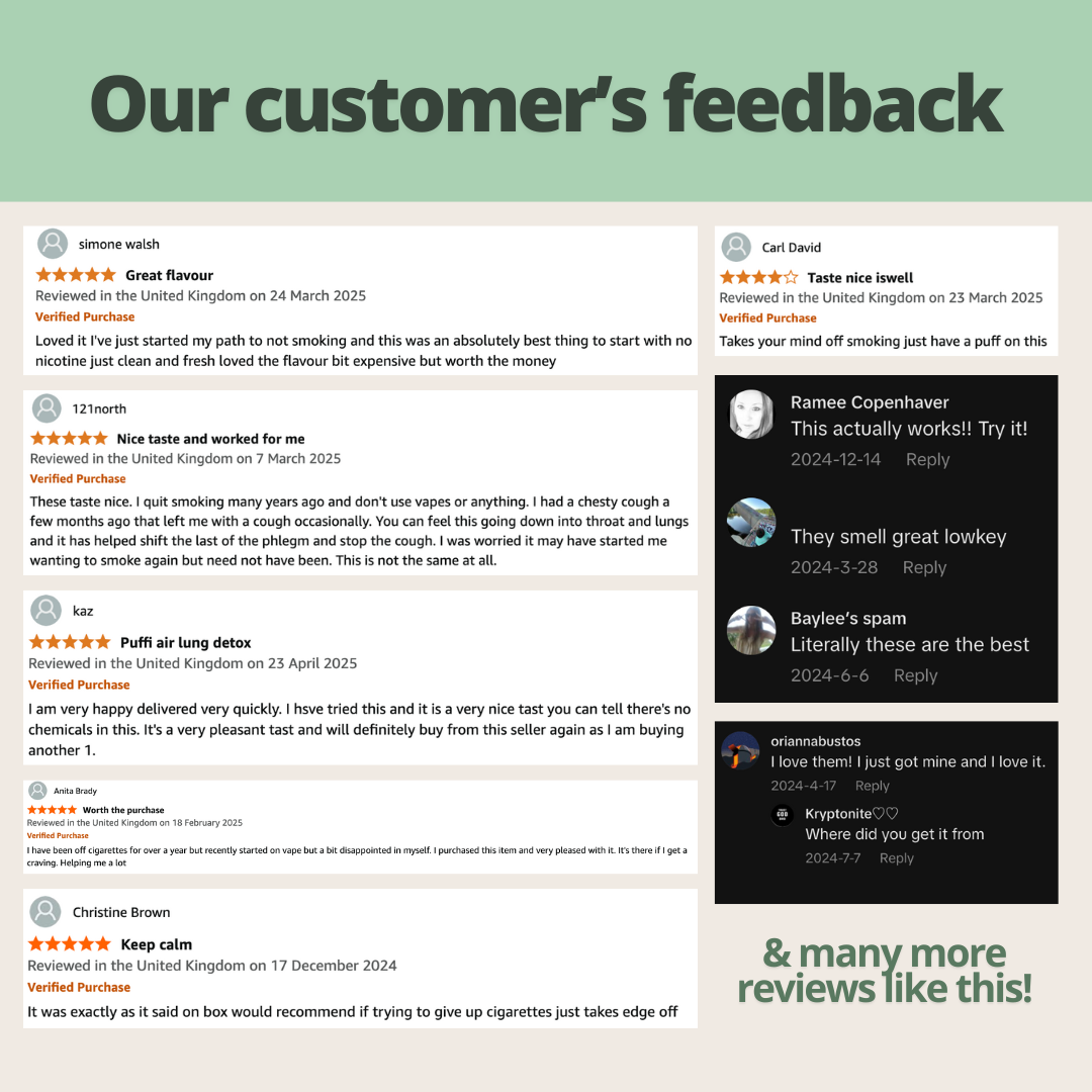 ODEIUN™ Herbal Lung Detox Diffuser – Clears Mucus, Relieves Cough, and Restores Easy Breathing