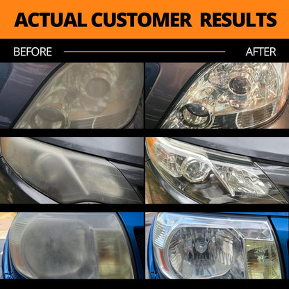 🚘 Zakdavi™ Automotive Headlamp Restoration Fluid Kit | Clear Vision, Safer Driving ✨