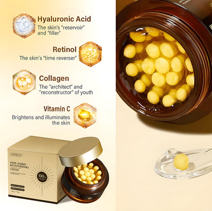 ✅ Official ODEIUN™ Anti-Aging Cream – Hyaluronic Acid, Retinol & Collagen for Face, Neck, Décolleté & Legs – Day & Night Firming & Hydration – Made in USA