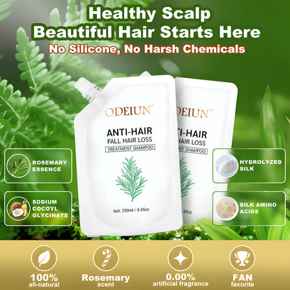 ✨ODEIUN™ Anti-Hair Fall Shampoo 🧴 – Strengthen Roots, Reduce Shedding & Promote Thicker, Healthier Hair 💪🌿