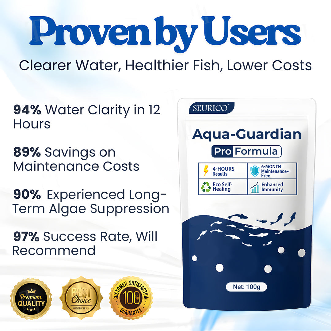🌟 Seurico™ Aqua-Guardian – Crystal-Clear Water in 12 Hours, Healthier Fish!