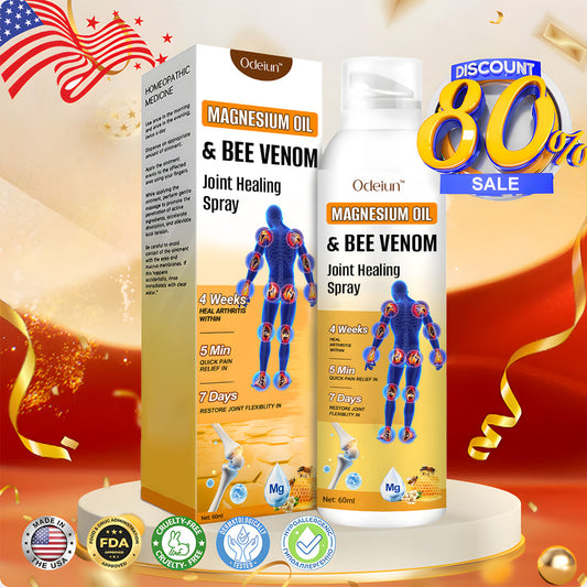 🐝 ODEIUN™ Magnesium & Bee Venom Joint Spray | Relieve Stiffness & Pain in 4 Weeks — No Rebound, Just Results 💪