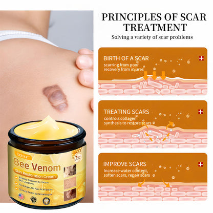✨ ODEIUN™ Bee Venom Skin Restoration Cream - Revitalize & Renew Your Skin Naturally! 🌿🐝