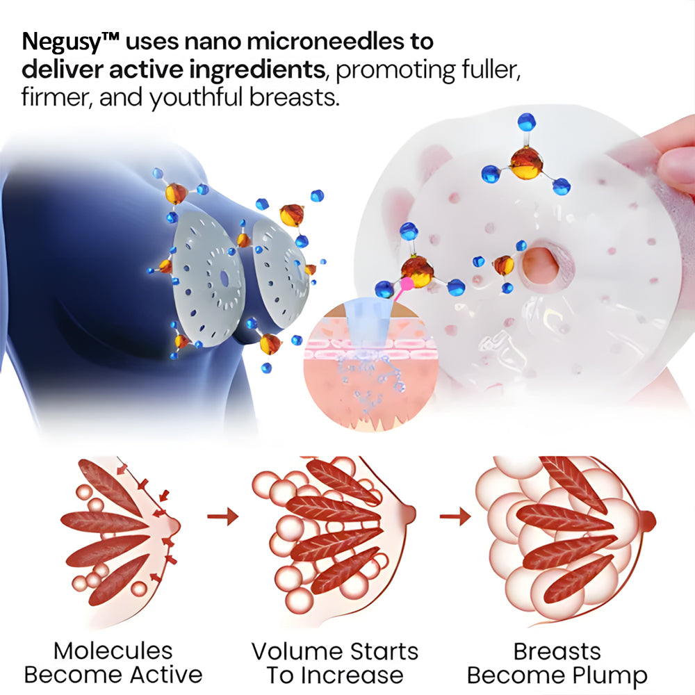Negusy™ Breast Enhancement Nano Patch — Naturally Firm & Restore Youthful Curves