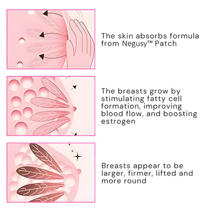 Negusy™ Breast Enhancement Nano Patch — Naturally Firm & Restore Youthful Curves