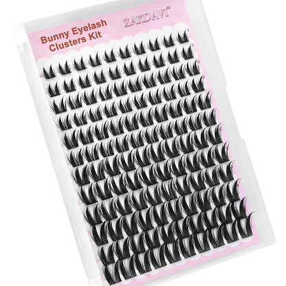 🐰ZAKDAVI™ Bunny Lash Clusters Kit ✨ Seamless Lifted Eyes in Minutes