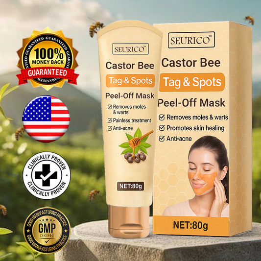 【🔥Last Day Promotion 45% OFF⚡】Seurico™ CastorBee Tag & Spots Peel-Off Mask