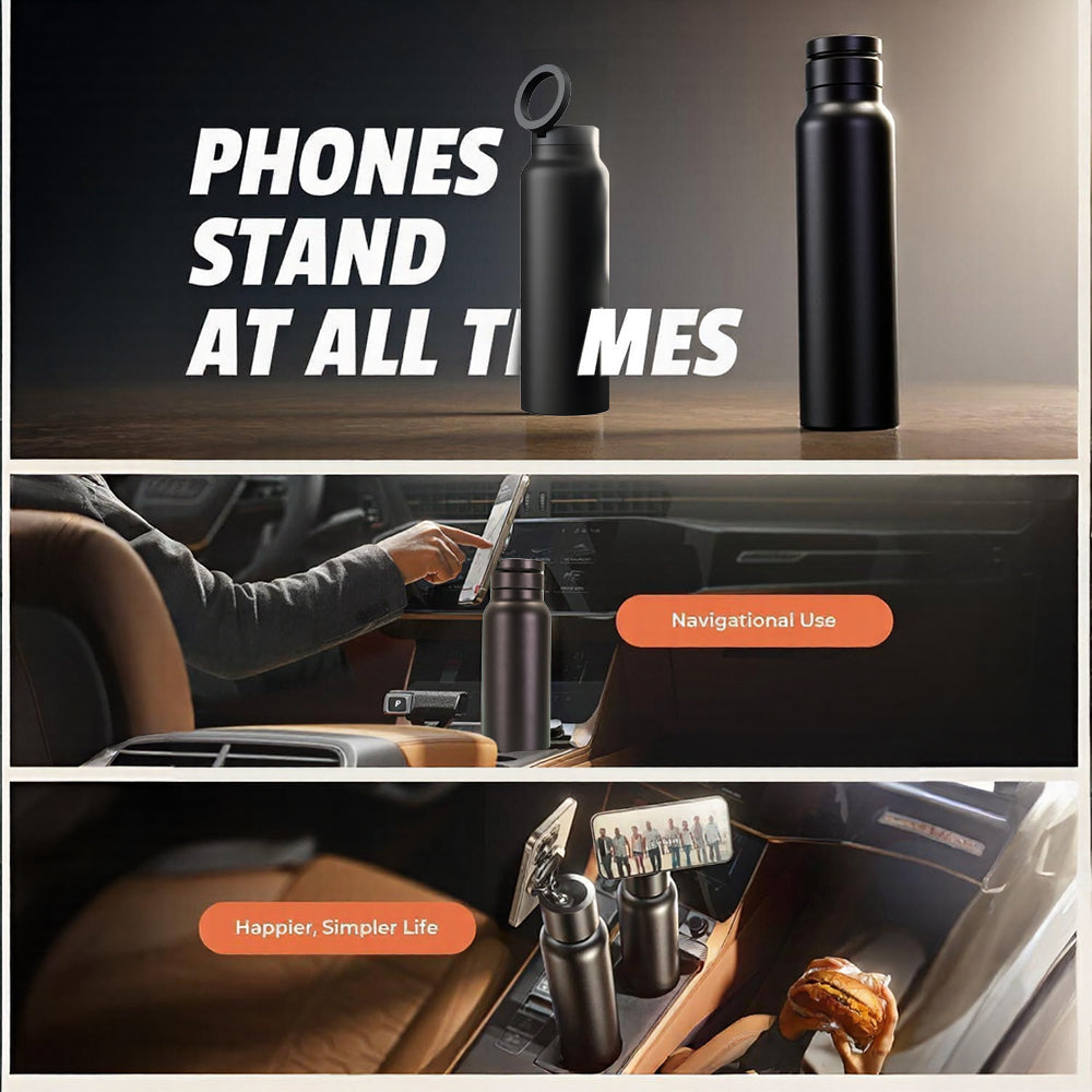 HydroMend® Magnetic Water Bottle 24oz