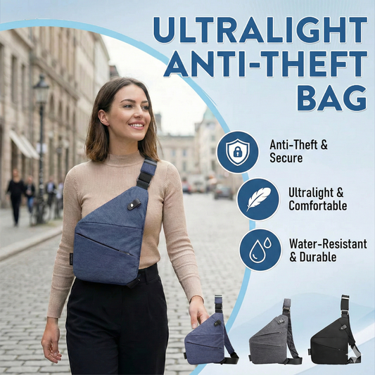 🛡️ Urban Shield: Ultralight Anti-Theft Sling Bag
