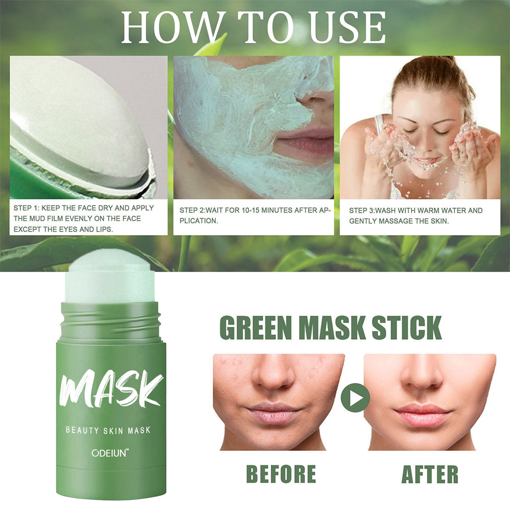2025 New Style - Green Tea Deep Cleansing Mask