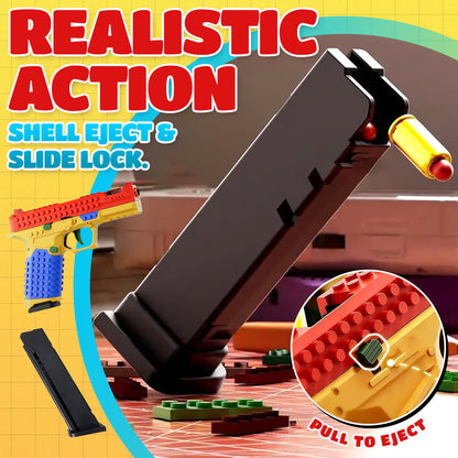 ODEIUN™ Tactical DIY Blaster Kit – Realistic Shell Ejection & Slide Lock