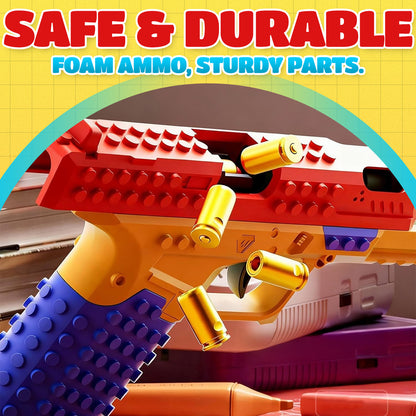 ODEIUN™ Tactical DIY Blaster Kit – Realistic Shell Ejection & Slide Lock