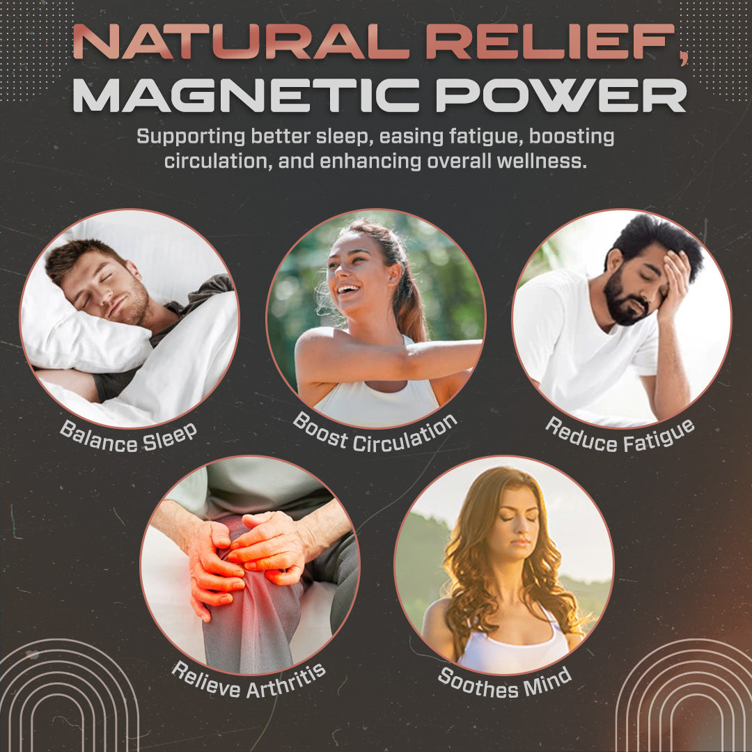 Copper Magnetic Therapy Bracelet | Relieve Fatigue, Boost Energy & Circulation ✨