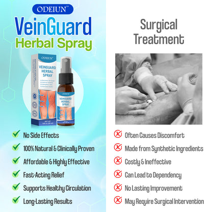 🎁 ODEIUN™ VeinGuard Herbal Spray – ✅ Clinically Proven to Erase Varicose Veins in Just 7 Days!