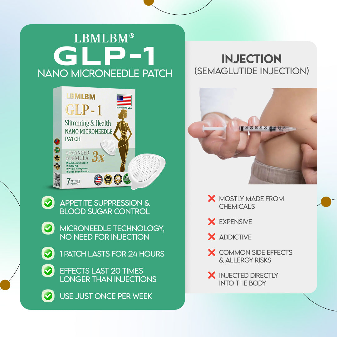 【Final Hours Promotion‼️ Limited Stock🔥】LBMLBM™ NIDDK-Tirzepatide Slimming & Health NANO MICRONEEDLE PATCH🇺🇸👨‍⚕️ (Zero Pain, 24/7 Release | Lose Weight FAST | Sugar Control Boost) 🎁