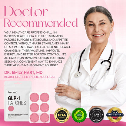 Zakdavi™ GLP-1 Patch — Naturally Regulate Appetite to Support Healthy Weight Loss