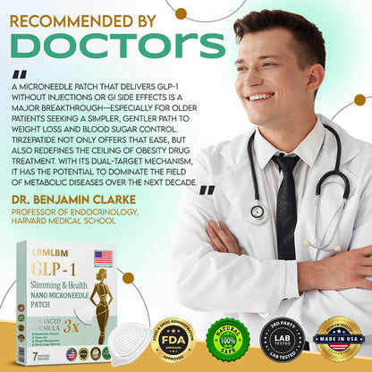【Final Hours Promotion‼️ Limited Stock🔥】LBMLBM™ NIDDK-Tirzepatide Slimming & Health NANO MICRONEEDLE PATCH🇺🇸👨‍⚕️ (Zero Pain, 24/7 Release | Lose Weight FAST | Sugar Control Boost) 🎁