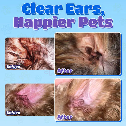 🩺 ODEIUN® Pet EarPro Drops FM+ | Vet-Grade Treatment for Mites, Yeast & Bacteria
