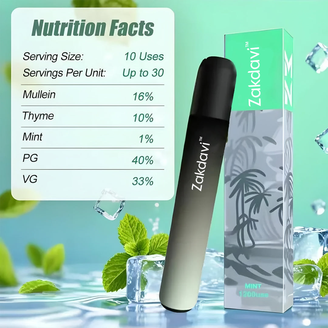 Zakdavi™ Herbal Diffuser  – Breathe Easy, Calm Your Mind