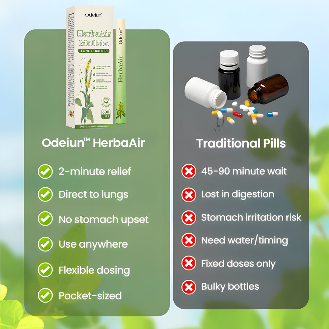 ODEIUN™ Herbal Diffuser  – Breathe Easy, Calm Your Mind