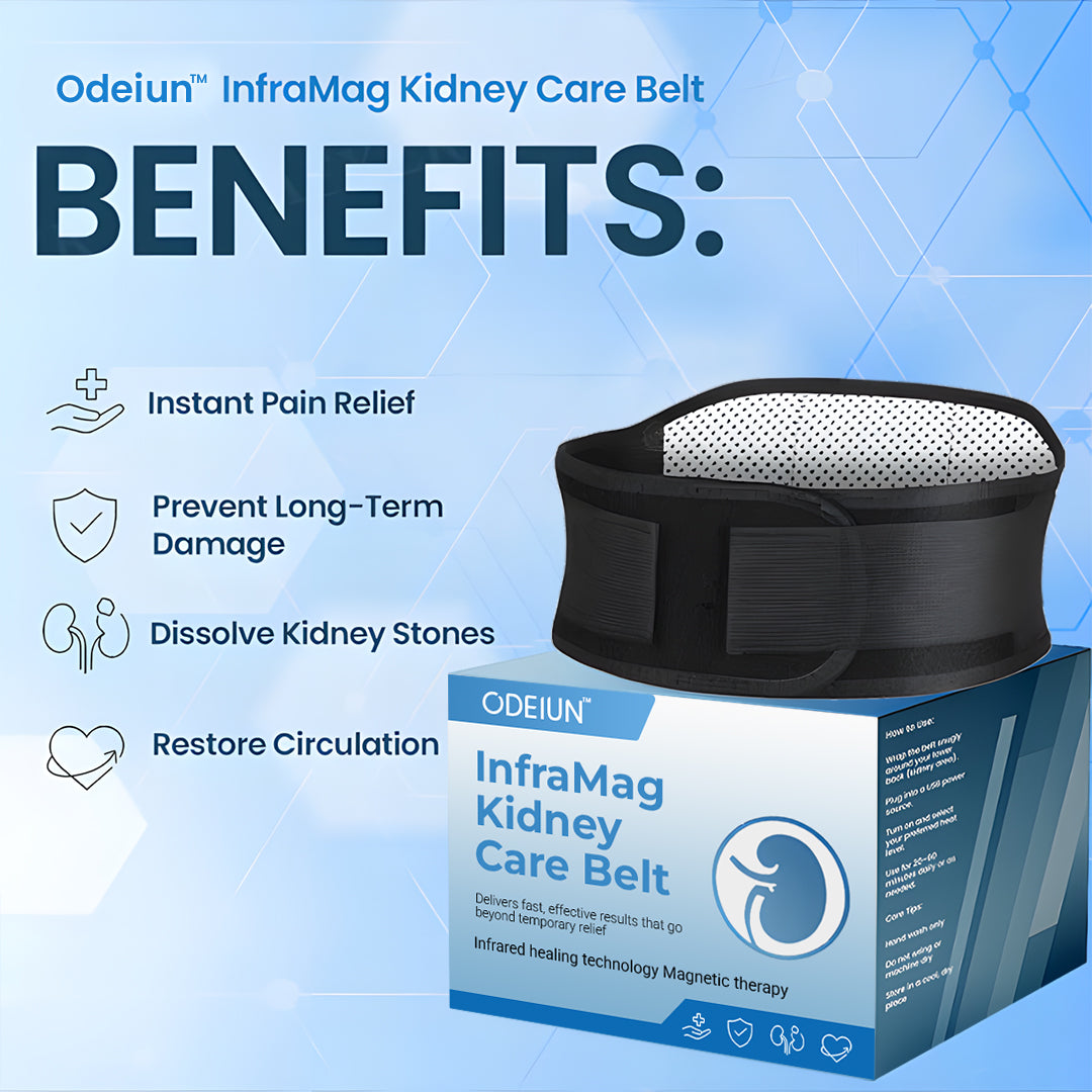 🌟 Official Store | ODEIUN™ InfraMag Kidney Care Belt🛡️ Take Back Control of Your Kidney Health!