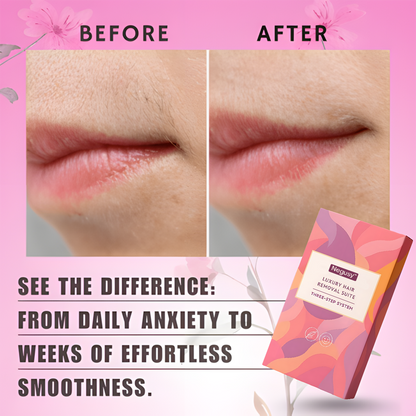 Negusy™ Painless Facial Hair Removal: Waxing Results, Zero Pain.