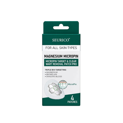 Seurico™ Magnesium MicroPin Target & Clear Wart Removal Patch