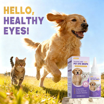 👩‍⚕️Zakdavi™ NanoCare Pet Eye Drops ☑️ TGA Approved | Relieves Conjunctivitis, Dry Eyes, Cataracts, and Keratitis🐶 🐈️