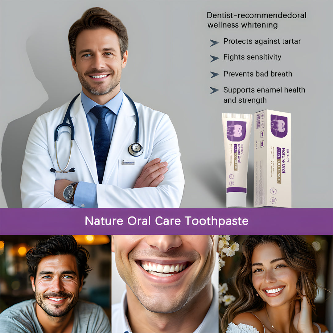 Seurico™ PureNature Oral Care Toothpaste🌿✔ Sensitive-Friendly ❤️