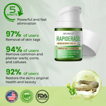 ✅ Official Store:  Seurico™ RapidErase Mole & Spot Cream