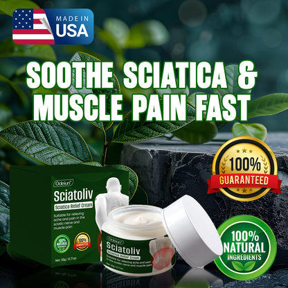 ✨ ODEIUN™ Sciatoliv Sciatica Relief Cream – Soothe Nerve Pain & Restore Mobility 💚
