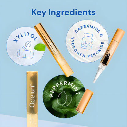 Odeiun™ Gold Teeth Whitening Serum Pen – Luxury Whitening, Dentist-Level Results