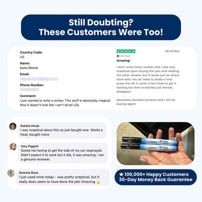 ✨ ZAKDAVI™ Magic Pen – The #1 Solution for Car Scratches | Permanent, Invisible Repair in Seconds!