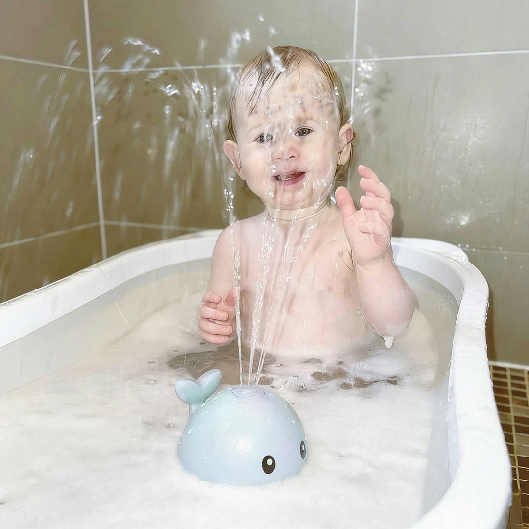 ODEIUN™ Light-Up Whale: The World's Favorite Automatic Induction Bath Toy for Happy Babies