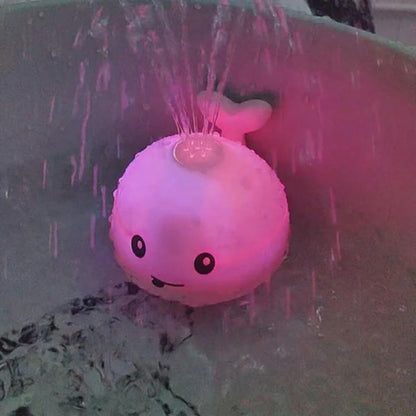 ODEIUN™ Light-Up Whale: The World's Favorite Automatic Induction Bath Toy for Happy Babies