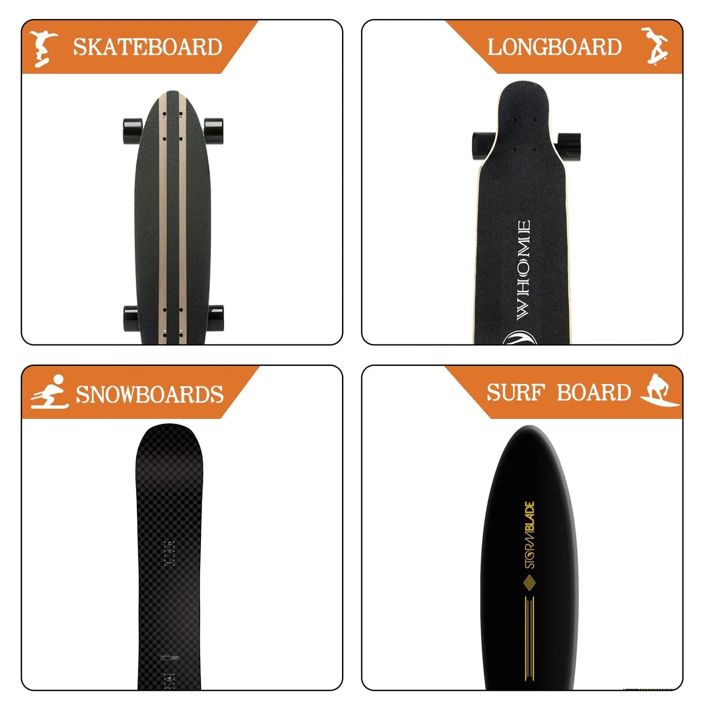 Wall Hooks for Skateboards, Longboards, Guitars, and More