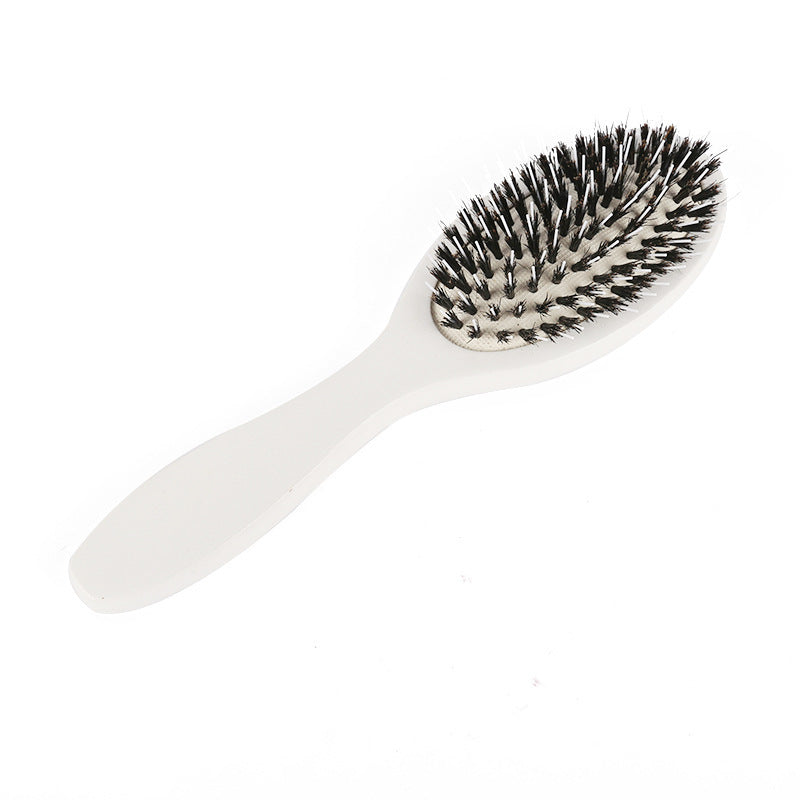 🎅🎅Sweeping the world-Famous 5x Sold Out Paddle Brush - Smoother, Stronger, Shinier Hair - Boar Bristle Brush with Nylon Bristles and Microsphere Massaging Tips