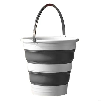 N84C Collapsible Water Bucket Foldable Round Tub for House Cleaning Space Saving Outdoor Waterpot for Garden Portable Fishing