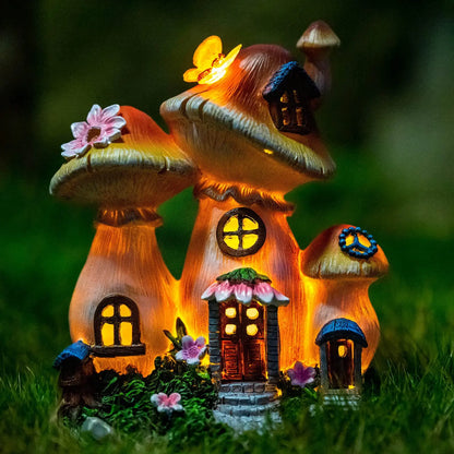 Solar Fairy House Decoration