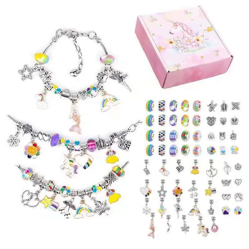The Ultimate DIY Charm Bracelet Making Kit with Gift Bag