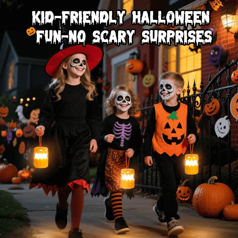 🎃 JEREMYTIS™ Spooky Glow Pumpkin Lantern – Collapsible, Rechargeable Jack-O’-Lantern for Halloween Fun! 🔋🌙