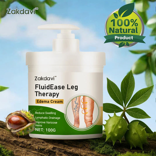 Zakdavi™ FluidEase Leg Therapy Cream | Reduce Swelling, Improve Circulation